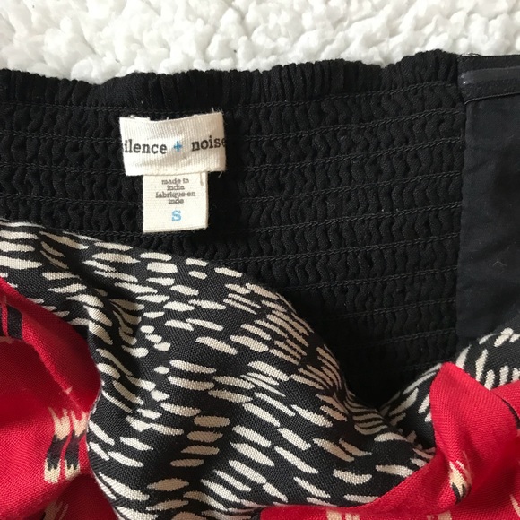 Silence&Noise strapless summer dress.Size Small - Picture 6 of 7